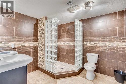 basement bathroom - 117 Cheecham Court, Anzac, AB - Indoor Photo Showing Bathroom