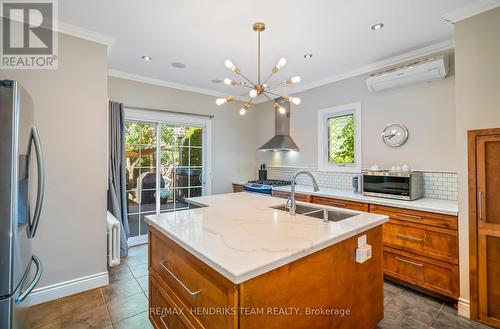 153 Geneva Street, St. Catharines (Downtown), ON - Indoor Photo Showing Kitchen With Double Sink