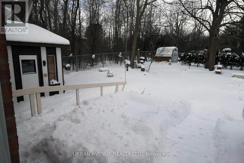 Backyard - Large decking - Huge shed - 2125 Lynn Heights Drive, Pickering, ON - Outdoor