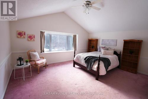 Primary Bedroom - Vaulted Ceilings - 3 pc ensuite - 2125 Lynn Heights Drive, Pickering, ON - Indoor Photo Showing Bedroom