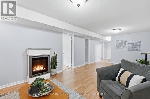 78 Clearmeadow Boulevard, Newmarket, ON - Indoor Photo Showing Living Room With Fireplace