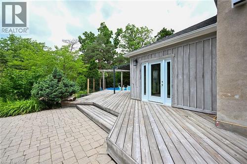 14 Robinson Street S, Grimsby, ON - Outdoor With Deck Patio Veranda With Exterior