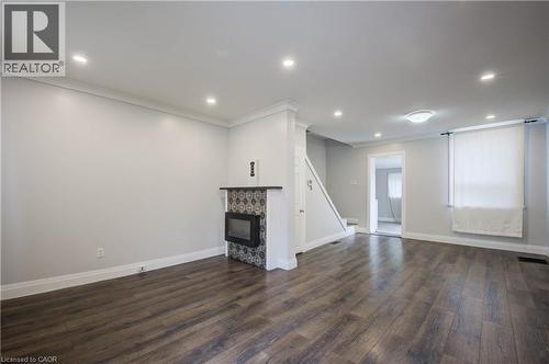303 Hunter Street W, Hamilton, ON - Indoor With Fireplace
