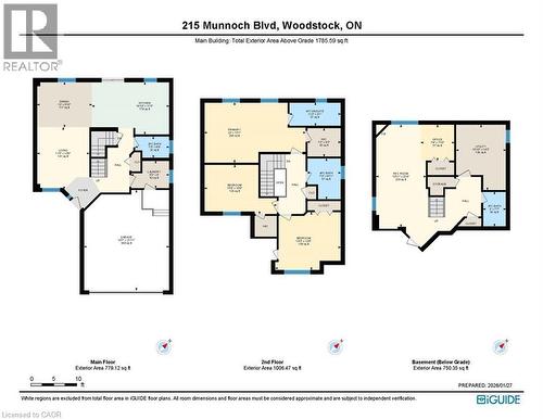 View of property floor plan - 215 Munnoch Boulevard, Woodstock, ON - Other