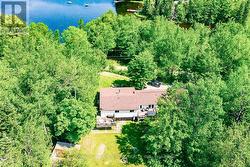 Views from behind looking at the lake - 