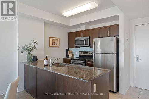 1208 - 90 Landry Street, Ottawa, ON - Indoor Photo Showing Kitchen With Stainless Steel Kitchen