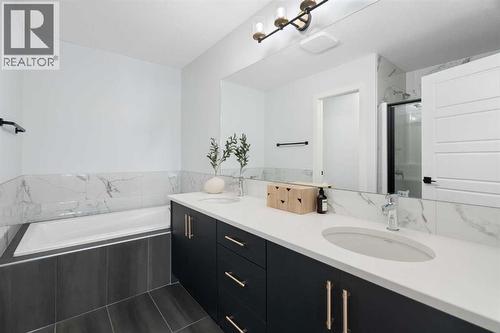 158 Ambleton Drive Nw, Calgary, AB - Indoor Photo Showing Bathroom