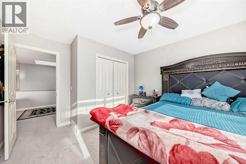 2468 Kingsland View Se, Airdrie, AB - Indoor Photo Showing Bedroom