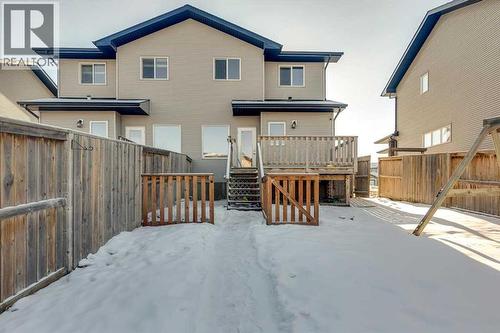97 Piper Close, Blackfalds, AB - Outdoor With Deck Patio Veranda With Exterior