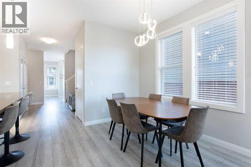 46 Evanston Hill Nw, Calgary, AB - Indoor Photo Showing Dining Room