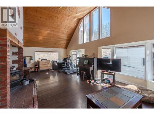 22797 Garnet Valley Road, Summerland, BC - Indoor With Fireplace