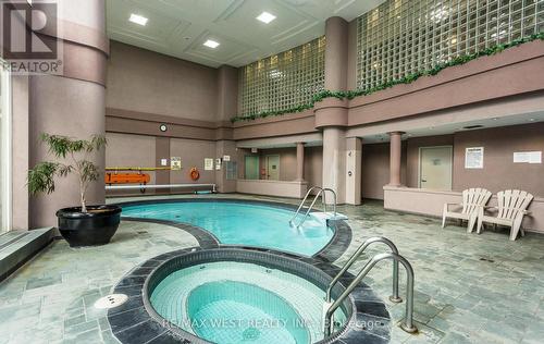 1510 - 50 Eglinton Avenue W, Mississauga, ON - Indoor Photo Showing Other Room With In Ground Pool
