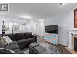 Open living, dining and kitchen space - 