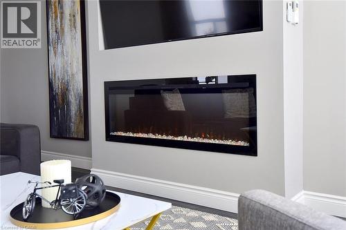 75 Queen Street N Unit# 1707, Hamilton, ON - Indoor With Fireplace