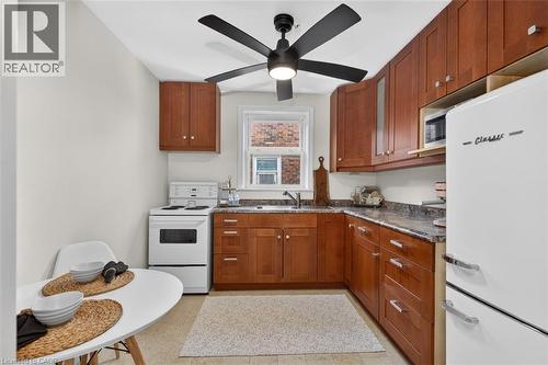 285 Bold Street Unit# 11, Hamilton, ON - Indoor Photo Showing Kitchen With Double Sink