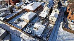 View of snowy aerial view - 