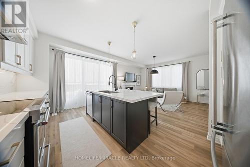919 Ash Gate, Milton, ON - Indoor Photo Showing Kitchen With Stainless Steel Kitchen With Upgraded Kitchen