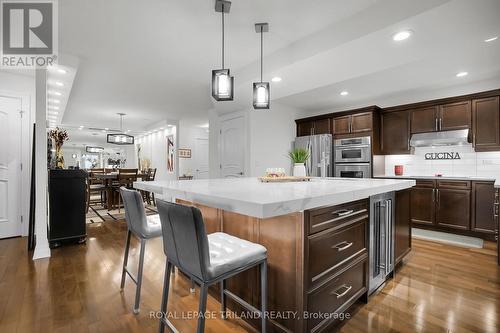 1206 - 250 Pall Mall Street, London East (East F), ON - Indoor Photo Showing Kitchen With Upgraded Kitchen