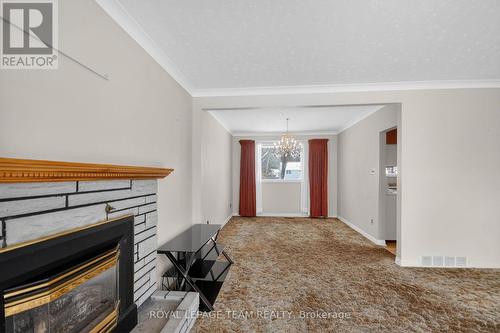 1494 Meadow Drive, Ottawa, ON - Indoor With Fireplace