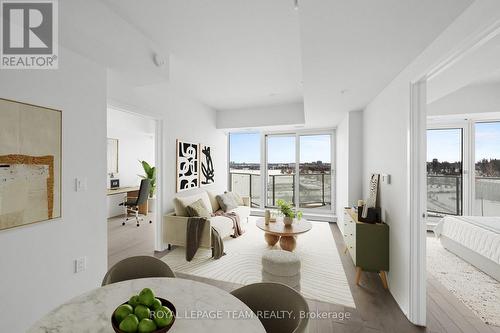This photograph has been virtually staged. - 906 - 805 Carling Avenue, Ottawa, ON - Indoor
