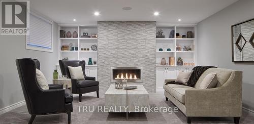 38 Billings Avenue W, South Dundas, ON - Indoor With Fireplace