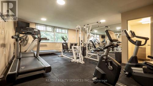 1219 - 551 The West Mall, Toronto, ON - Indoor Photo Showing Gym Room