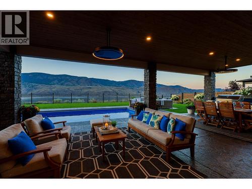 338 Rue Cheval Noir, Kamloops, BC - Outdoor With Deck Patio Veranda With View