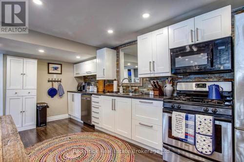 235 Wellington Street, Centre Wellington (Fergus), ON - Indoor Photo Showing Kitchen With Double Sink