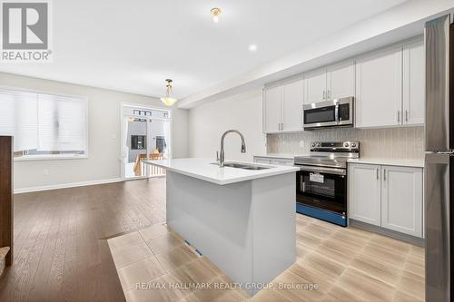 887 Eileen Vollick Crescent, Ottawa, ON - Indoor Photo Showing Kitchen With Upgraded Kitchen