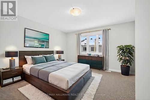 Virtually Staged - 887 Eileen Vollick Crescent, Ottawa, ON - Indoor Photo Showing Bedroom