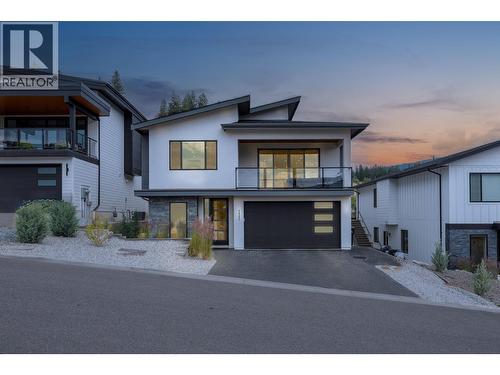 137 Whitefish Road, Vernon, BC - Outdoor With Balcony With Facade