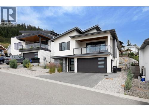 137 Whitefish Road, Vernon, BC - Outdoor With Balcony With Facade