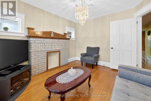 93 Marchmount Road, Toronto, ON - Indoor Photo Showing Living Room With Fireplace