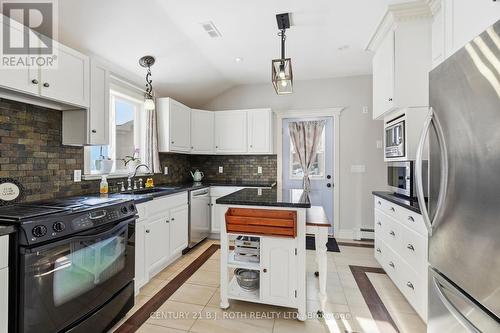 116 Burton Avenue, Barrie, ON - Indoor Photo Showing Kitchen With Double Sink