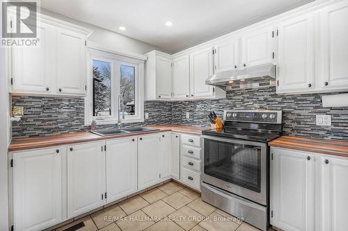 2431 Bay Road, Champlain, ON - Indoor Photo Showing Kitchen With Double Sink