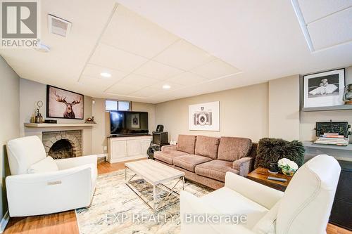 47 Brenda Crescent, Toronto, ON - Indoor Photo Showing Living Room With Fireplace