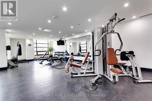 533 - 88 Colgate Avenue, Toronto, ON - Indoor Photo Showing Gym Room