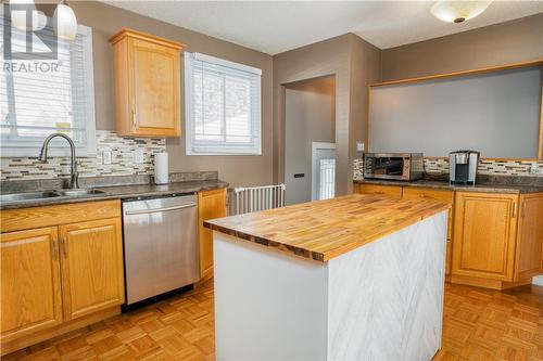 4394 Hamilton, Hanmer, ON - Indoor Photo Showing Kitchen With Double Sink