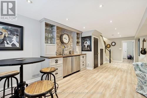 Upgraded Laminate Flooring - space for games & fun - 407 Seneca Court, Newmarket, ON - Indoor