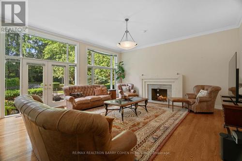 78 Elgin Street, Markham, ON - Indoor Photo Showing Living Room With Fireplace