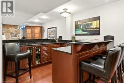 Fantastic wet bar! Almost new Miele dishwasher & tall bar fridge - 