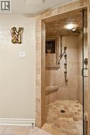 Large walk in shower of the 3 piece bathroom in the Spa Room - 