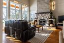 Living room - 182 Ch. Des Cerfs, Adstock, QC  - Indoor Photo Showing Living Room With Fireplace 