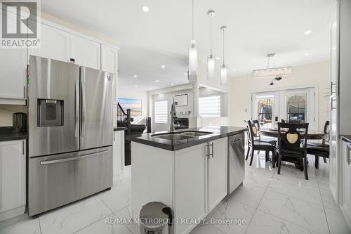 43 El Camino Way, Brampton, ON - Indoor Photo Showing Kitchen With Stainless Steel Kitchen With Double Sink With Upgraded Kitchen