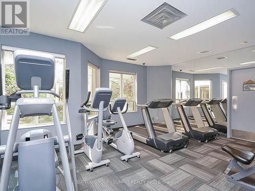 1507 - 55 Kingsbridge Garden Circle, Mississauga, ON - Indoor Photo Showing Gym Room