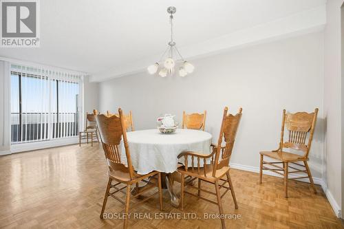 1008 - 511 The West Mall, Toronto, ON - Indoor Photo Showing Dining Room