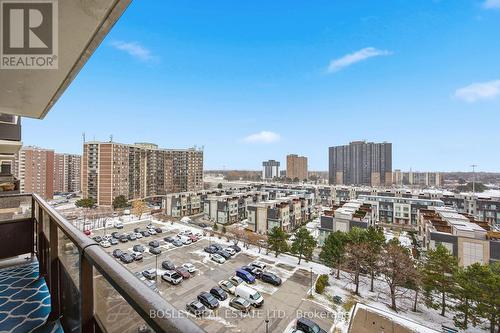 1008 - 511 The West Mall, Toronto, ON - Outdoor With Balcony With View
