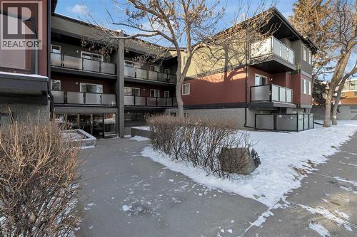 202, 1915 26 Street Sw, Calgary, AB - Outdoor With Balcony With Facade