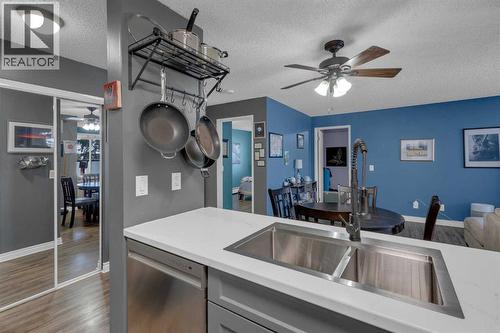 202, 1915 26 Street Sw, Calgary, AB - Indoor Photo Showing Kitchen With Double Sink