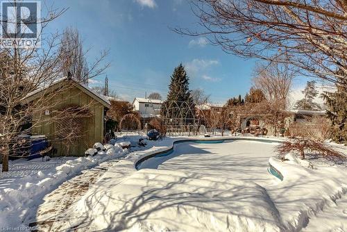 158 Ewen Road, Hamilton, ON - Outdoor With In Ground Pool With View